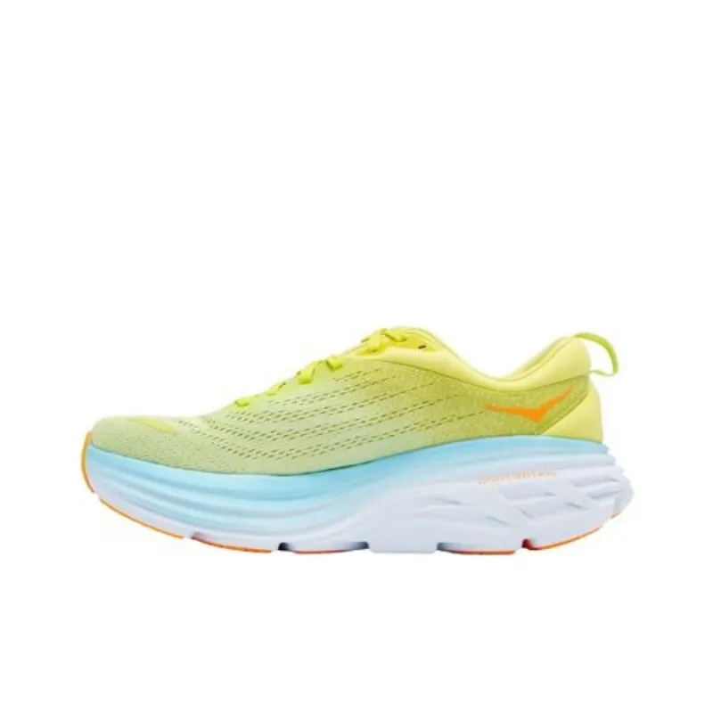 HOKA ONE ONE Bondi 8 Butterfly Yellow Evening Primrose-0