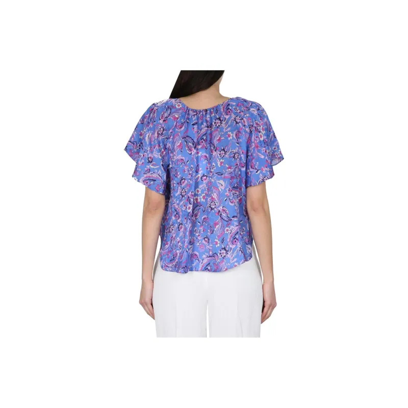 ISABEL MARANT Penelope Floral print Blouse-1