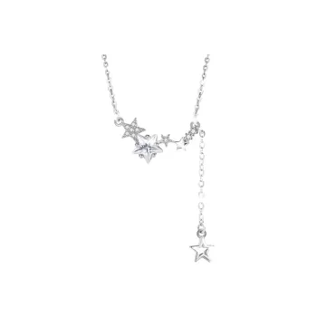 PIARA S925 Silver Necklaces Women's