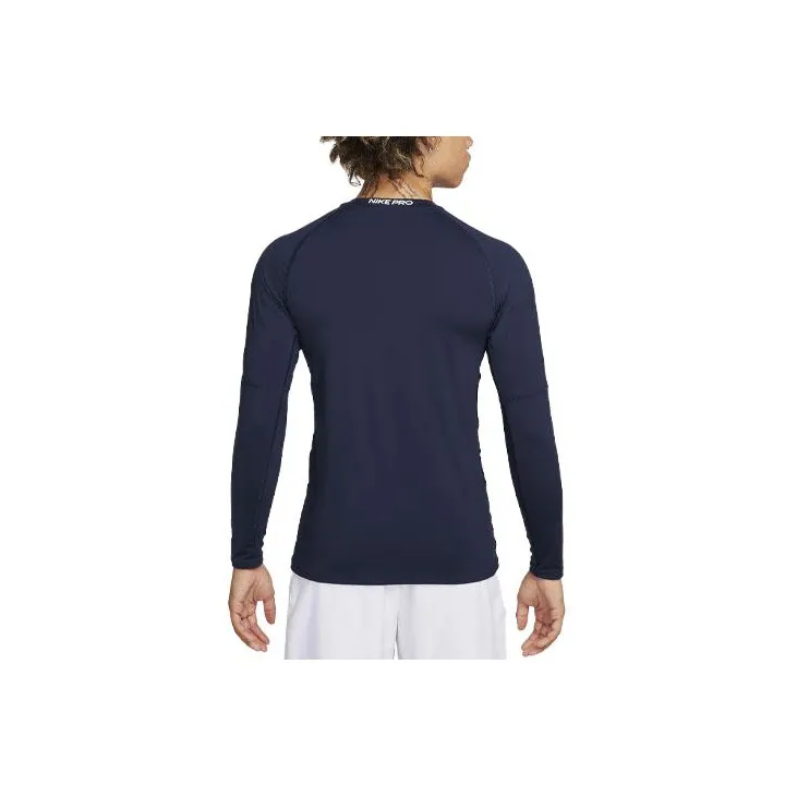 Nike Pro Men's Dri FIT Slim Long Sleeve Fitness Top-3