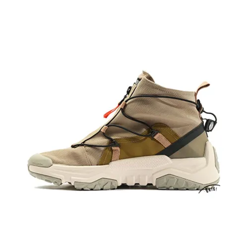 Palladium Waterproof And Wear-resistant High-Top Outdoor Shoes Men's Khaki
