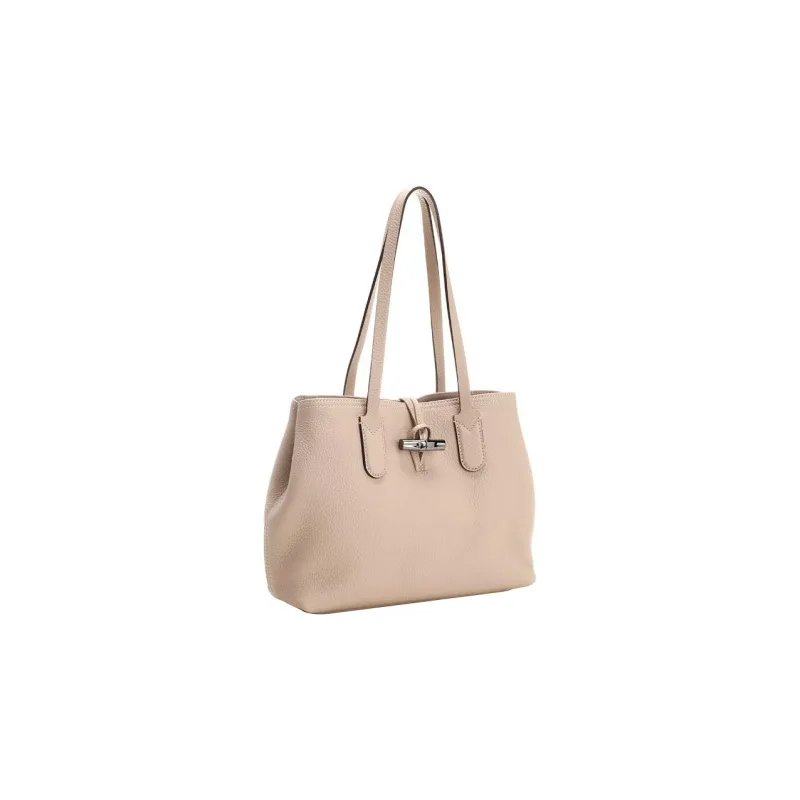 LONGCHAMP Roseau Essential Leather Tote Bag, Shopping Bag, Handbag, Shoulder Bag Women's Earth Umber-2