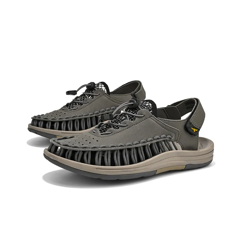 G.N.SHIJIA Casual Shoes Men Low Top Black/Khaki/Green/Gray-24