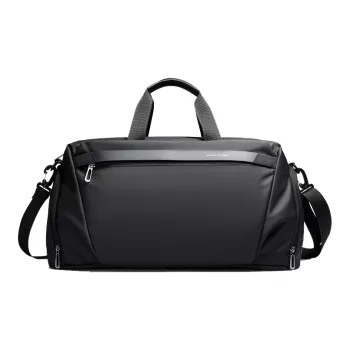 MARK RYDEN Polyamide Business Travel Bag Portable Luggage Bag Gym Bag Medium Size Men's Black/Gray
