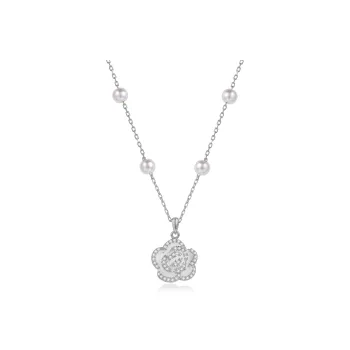PIARA S925 Silver Necklaces Women's