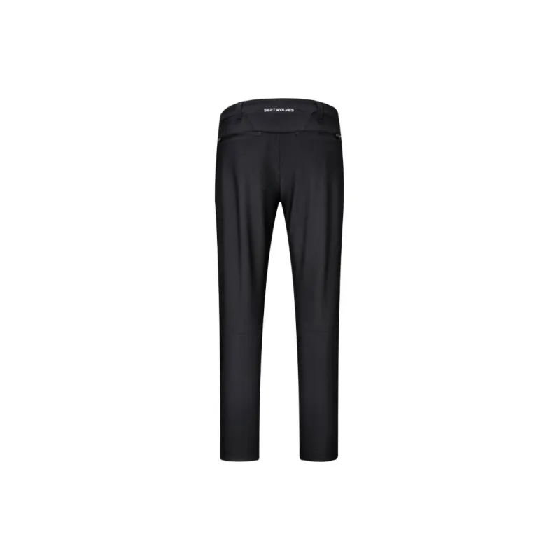 SEPTWOLVES Casual Pants Men Black 001-1