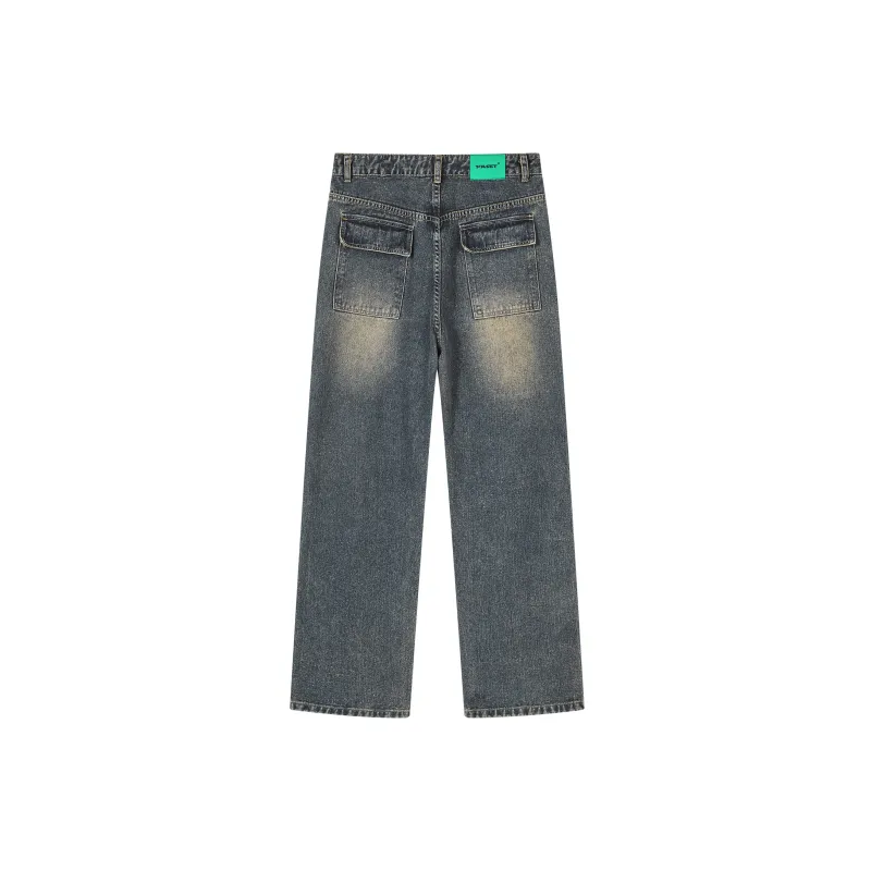 PASET Jeans Unisex Yellow Mud Blue-1