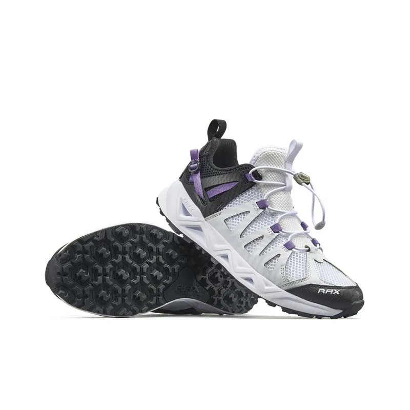 RAX Low-Top Outdoor Shoes Men's White Black-3