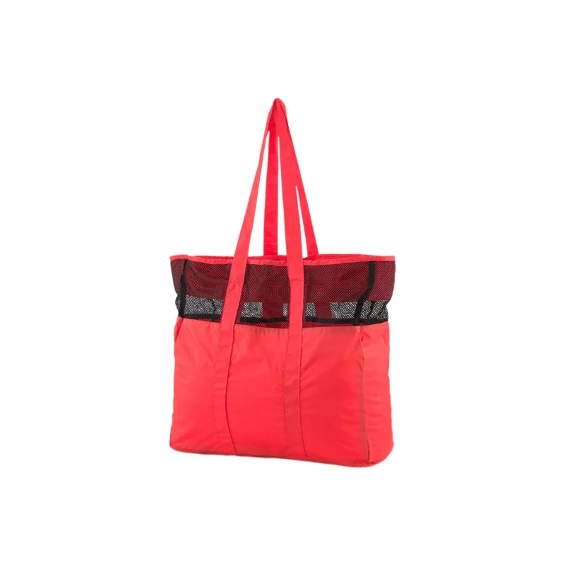 PUMA PERKS And MINI Collaboration Nylon Tote Bag Shopping Bag Shoulder Bag Handbag Regular Women's Magnolia Pink-1