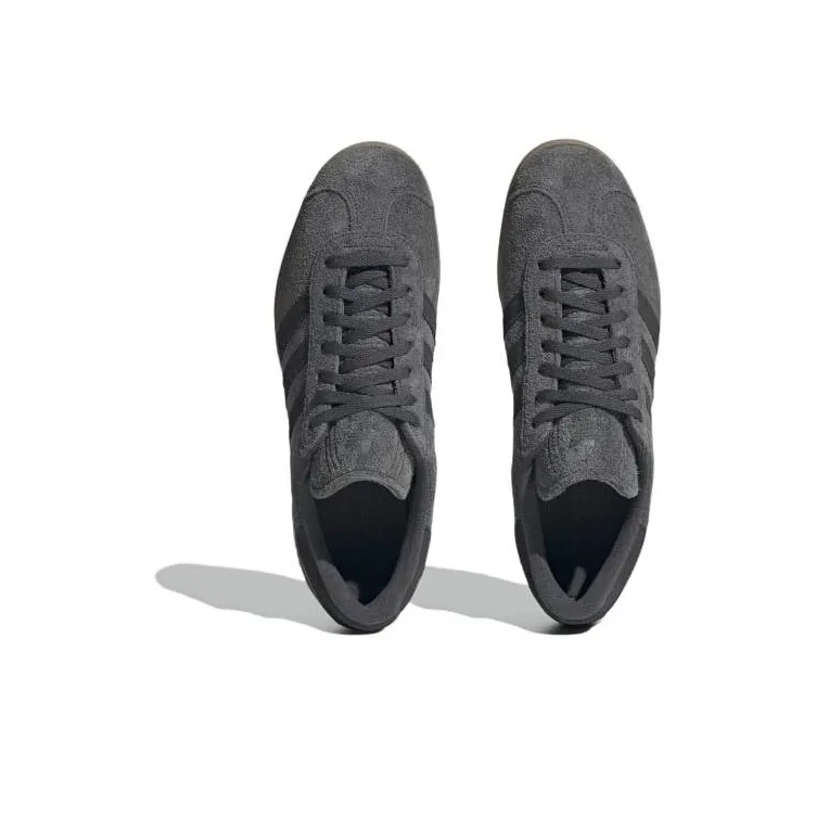 Adidas Gazelle Suede Grey Carbon Gum-3