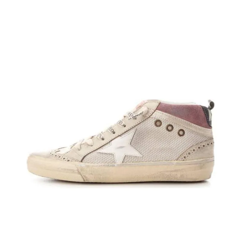 Golden Goose Logo-print Hi-top Sneakers-0