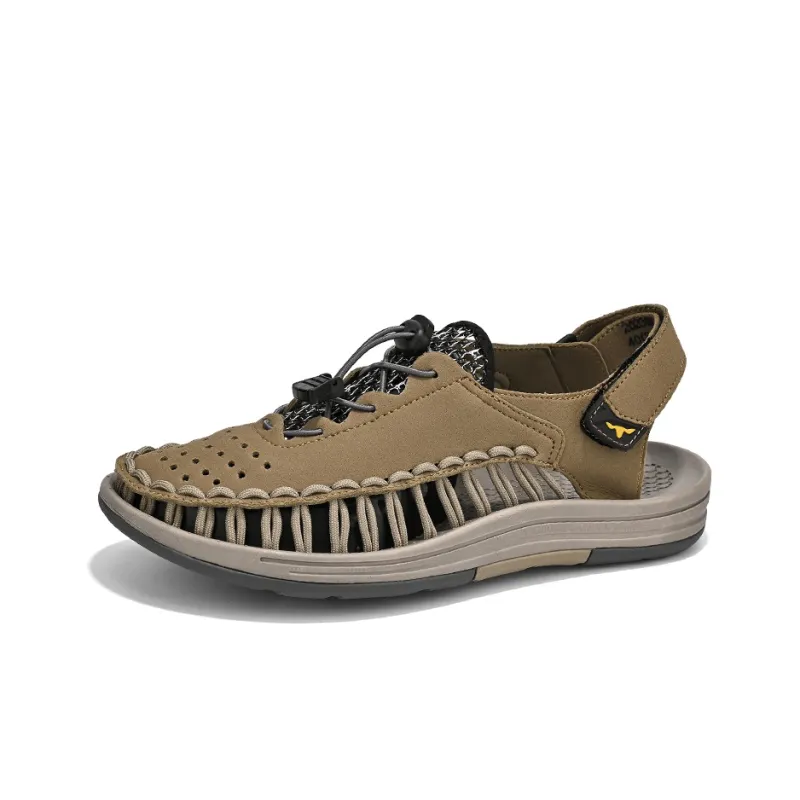 G.N.SHIJIA Casual Shoes Men Low Top Black/Khaki/Green/Gray-8