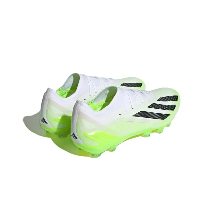Adidas X Crazyfast.1 Ag 'Cloud White Lucid Lemon'-3