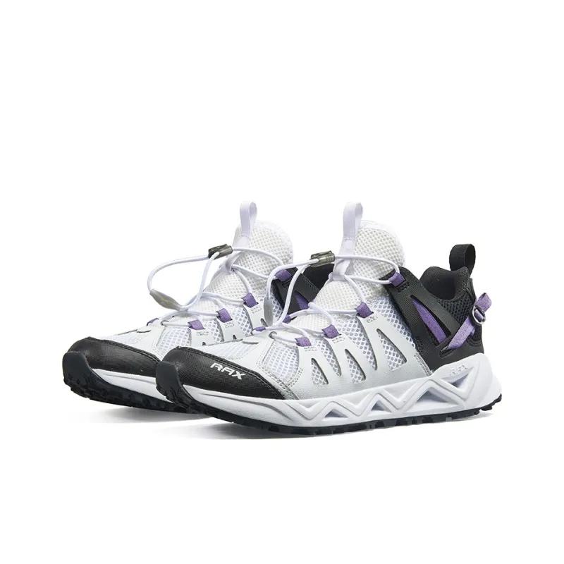 RAX Low-Top Outdoor Shoes Men's White Black-2
