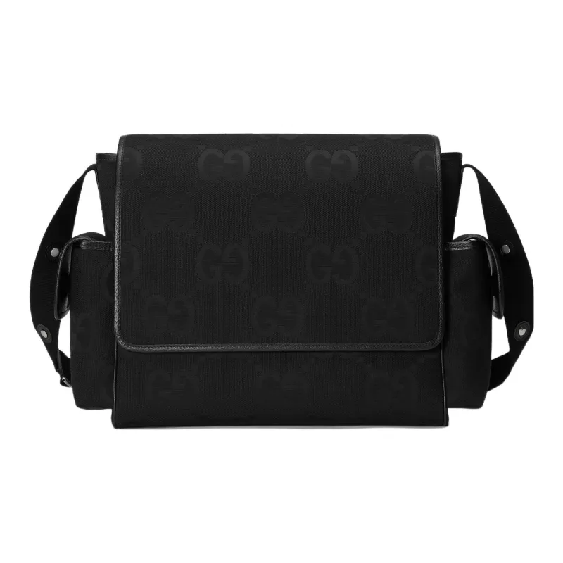 GUCCI Canvas Canvas Bag Messenger Bag Shoulder Bag Crossbody Bag Regular Kids' Black-0