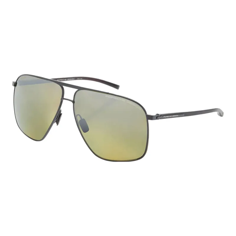 PORSCHE DESIGN Plate Frame Metal Square Sunglasses Unisex-4
