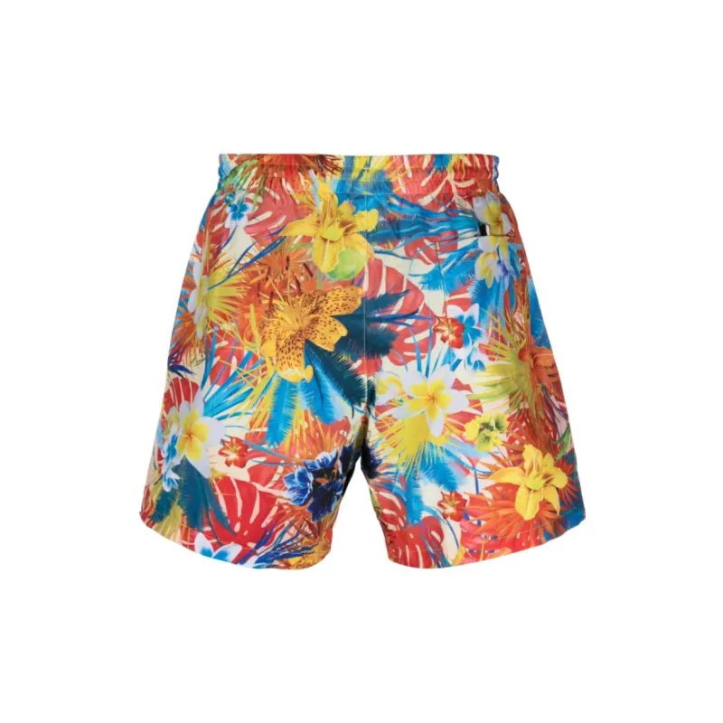 BOSS Casual Shorts Men Bright Orange-1