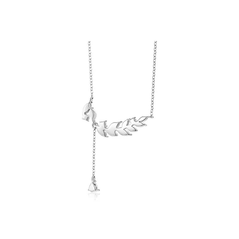 KADER S925 Silver Necklaces Women's Silver White, Goddess Exclusive Box-2