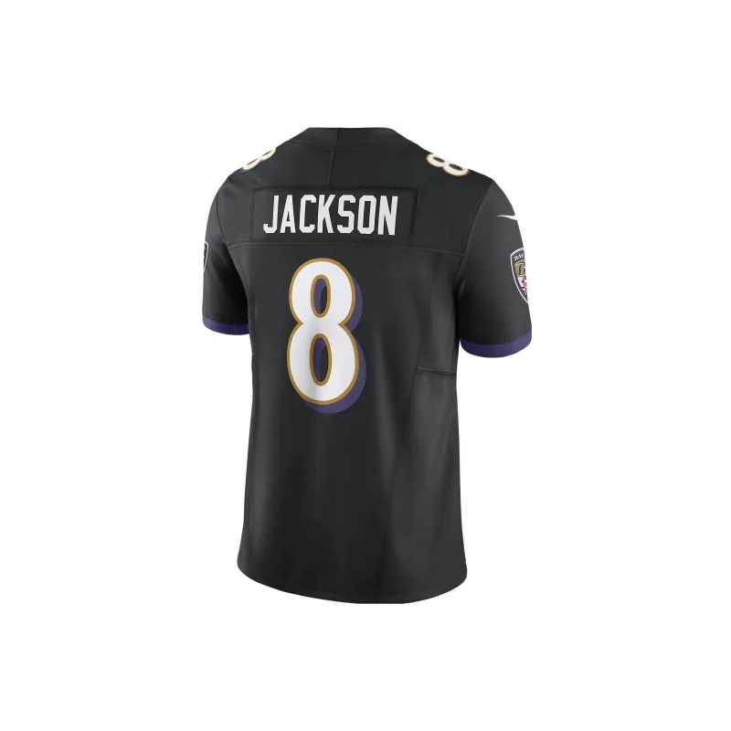Nike Lamar Jackson Baltimore Ravens Men's Nike Dri FIT Nfl Limited Football Jersey-1
