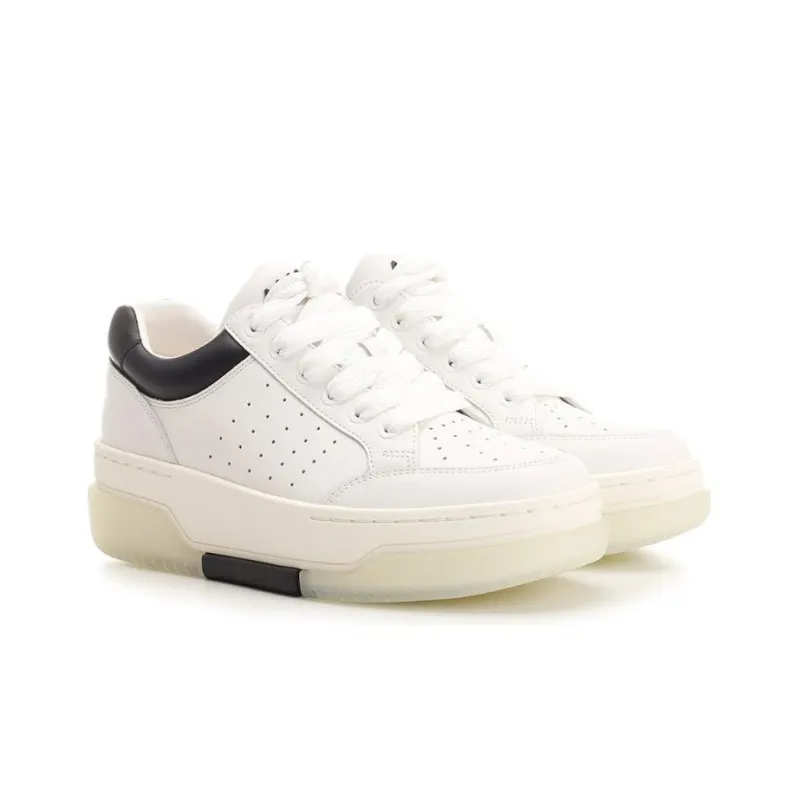 AMIRI Stadium Low 'White Black'-3