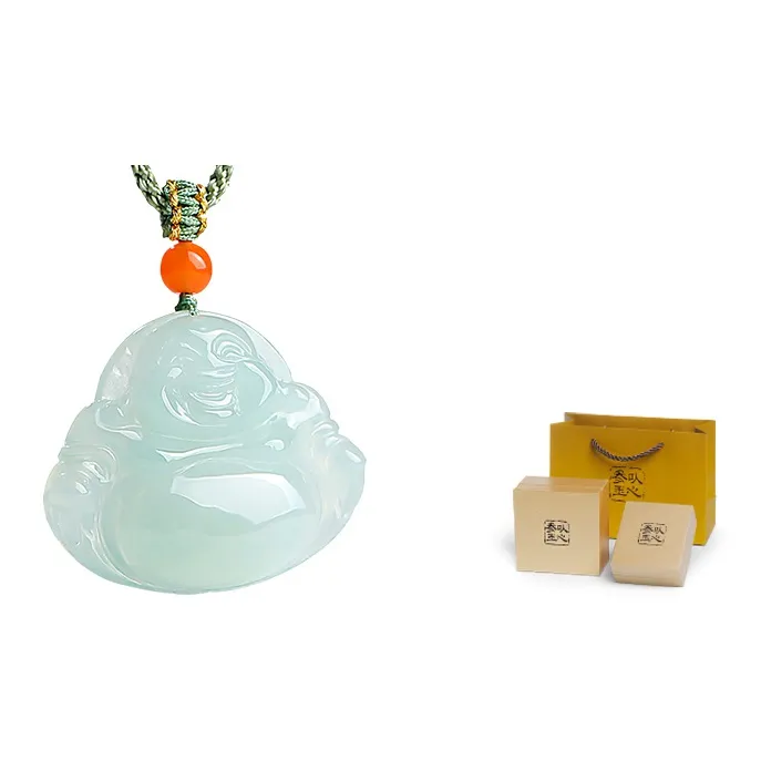 With The Heart Of The Jade Ice Glutinous Jadeite Necklaces Women's-1