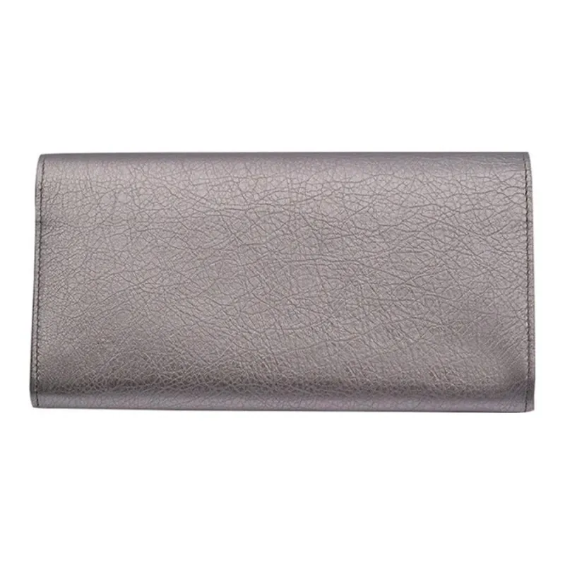 Balenciaga Sheepskin Wallet Regular Women's Gray-2