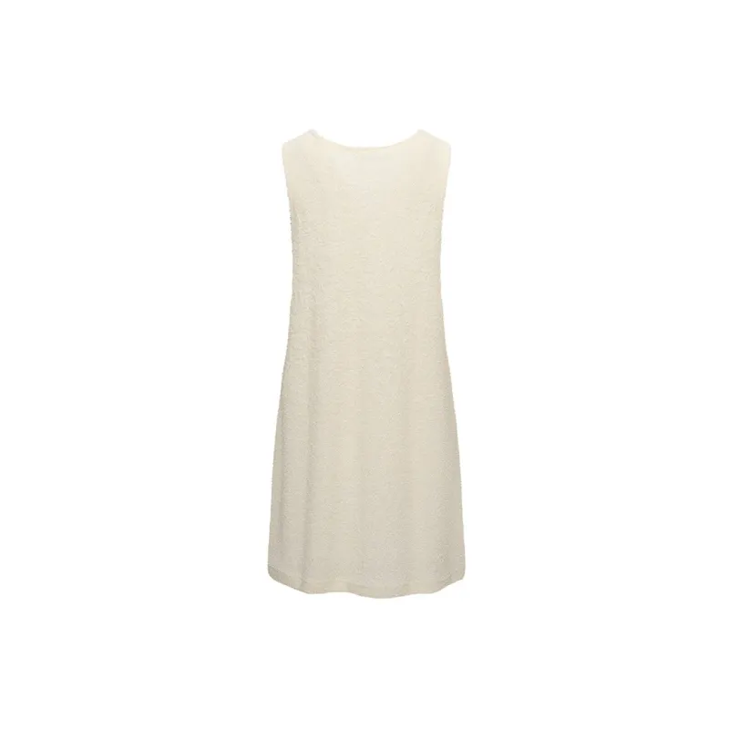 MARDI MERCREDI Sleeveless Dresses Women's Dusty Gray Madagascar Vanilla Black-1