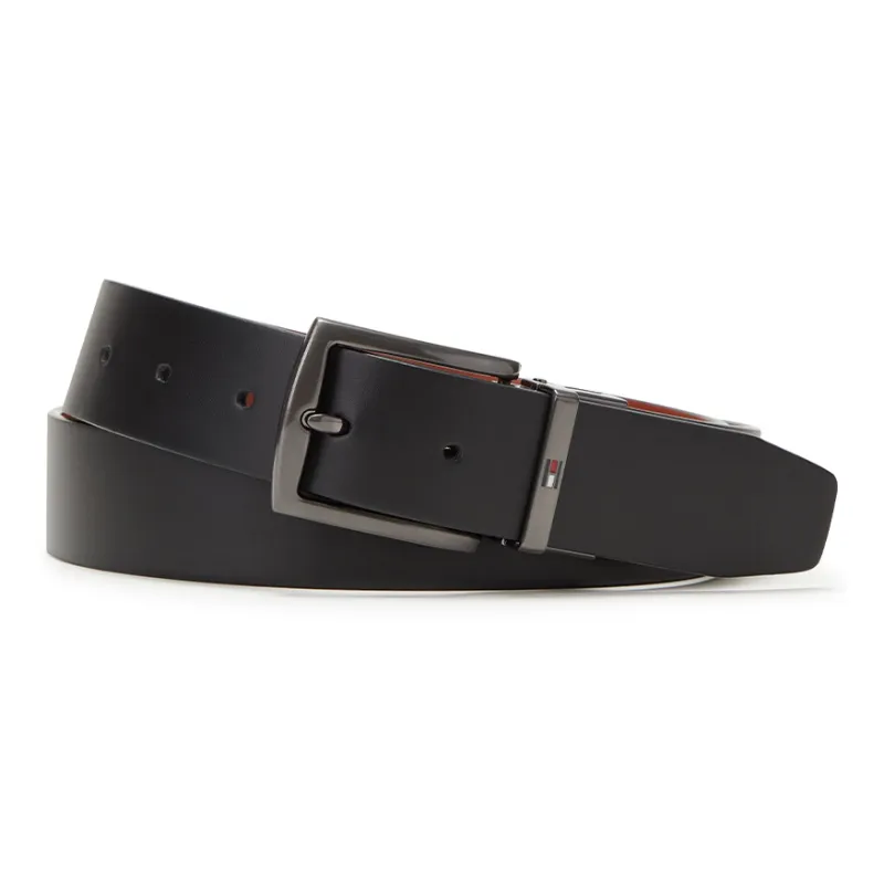 Tommy Hilfiger Leather Belts Men Black/Brown BDS-0