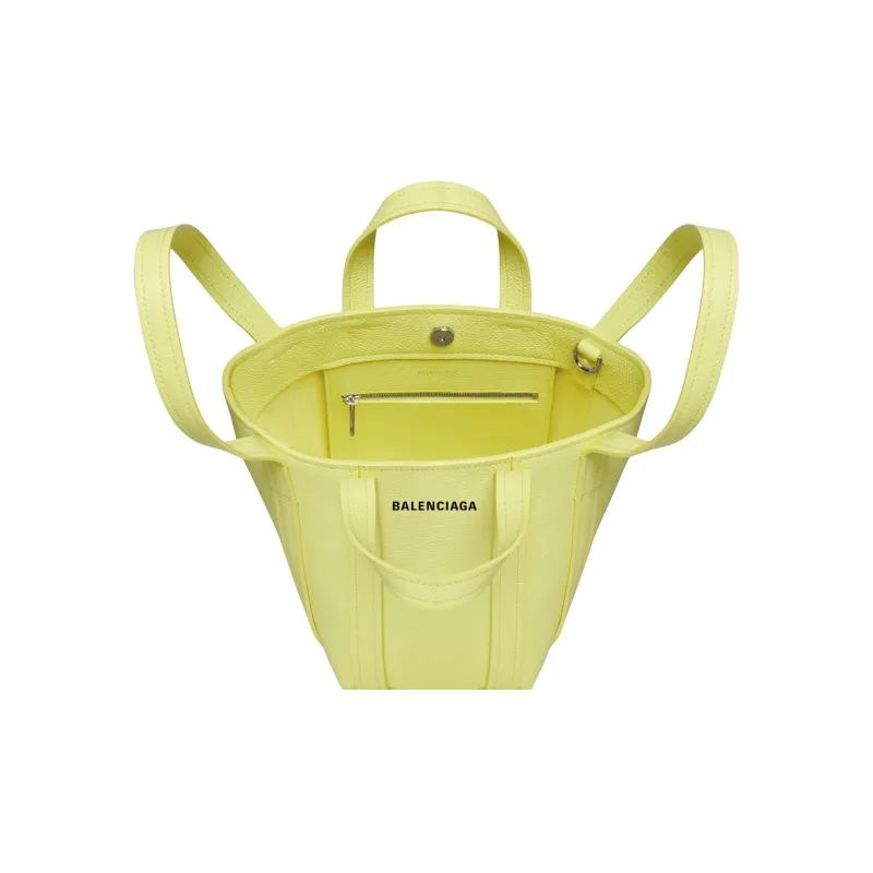 Balenciaga Everyday Cow Leather Tote Bag Shopping Bag Shoulder Bag Crossbody Bag Handbag Extra Small Women's Yellow-4