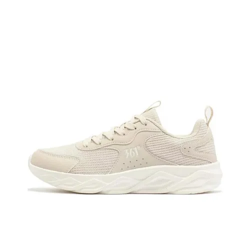 361° Cushioning Anti Slip And Wear Resistant Low Top Running Shoes Women's White