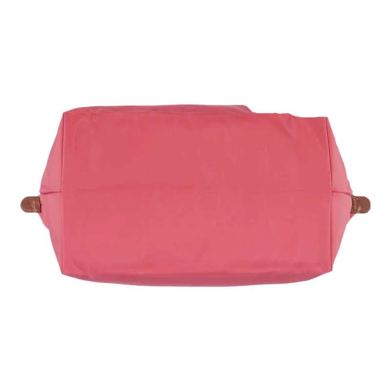 LONGCHAMP Le Pliage Cow Leather Canvas Polyamide Canvas Bag Dumpling Bag Handbag Shoulder Bag Women's Peach Pink-4