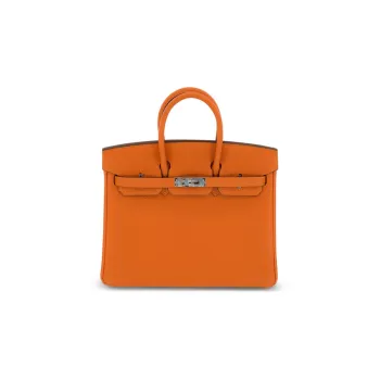 HERMES Birkin Togo Calfskin Birkin Bag Handbags Regular Women's 9J Feu Flame Orange