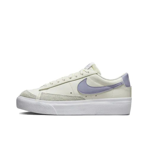 Nike Blazer Low Platform Sail Indigo Haze Women's