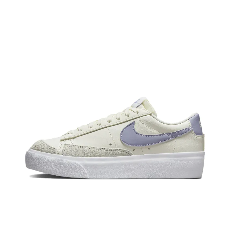 Nike Blazer Low Platform Sail Indigo Haze Women's-0