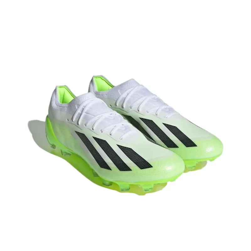 Adidas X Crazyfast.1 Ag 'Cloud White Lucid Lemon'-2