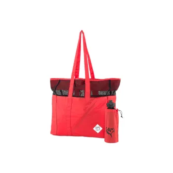 PUMA PERKS And MINI Collaboration Nylon Tote Bag Shopping Bag Shoulder Bag Handbag Regular Women's Magnolia Pink