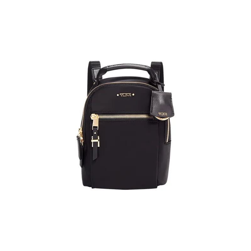 TUMI Nylon Backpack Small Size Unisex Black-0