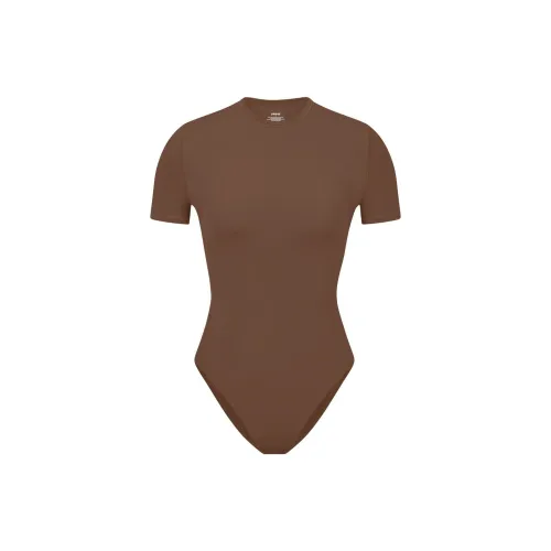 Skims Bodysuits Women's Jade Brown