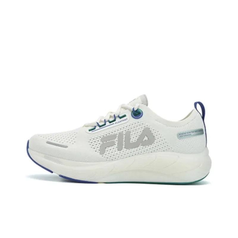 FILA Rimba Wear Resistant Low Top Training Running Shoes Men's White-0