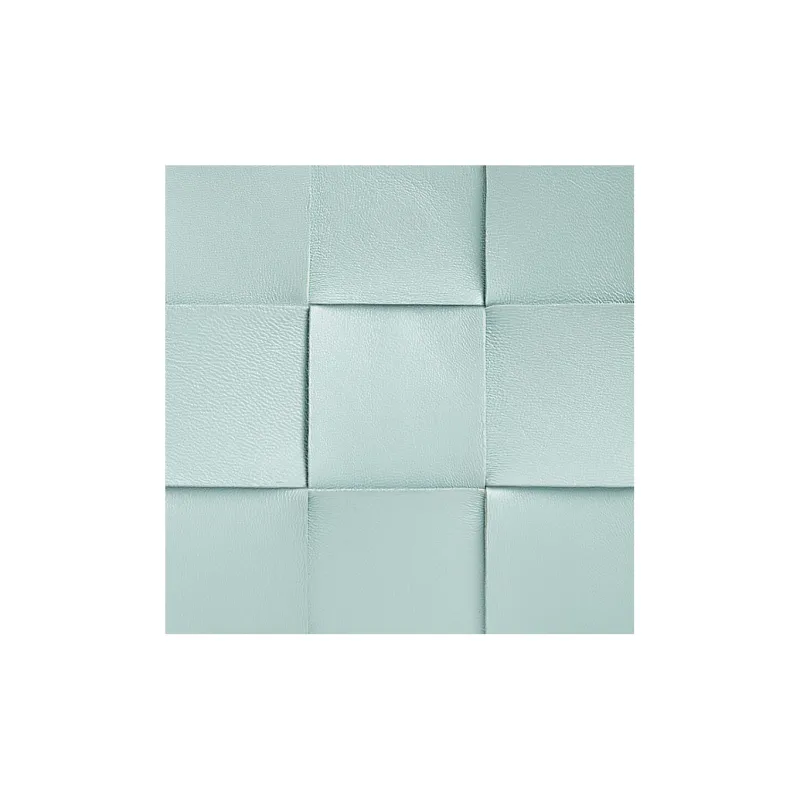 Bottega Veneta Lambskin Shoulder Bag Crossbody Bag Women's Washable Cyan-4