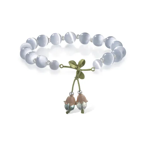 West Island Jade Bracelets Women's White