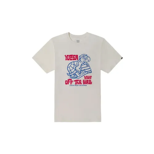 Vans T-Shirts Unisex Vintage White