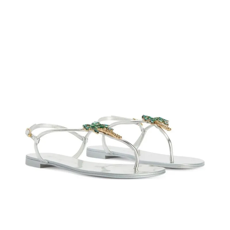 Giuseppe Zanotti Venice Beach Flat Sandals Women's-2