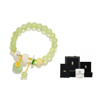 Jodie&Kevin Colored Glaze Bracelets Women's Green White