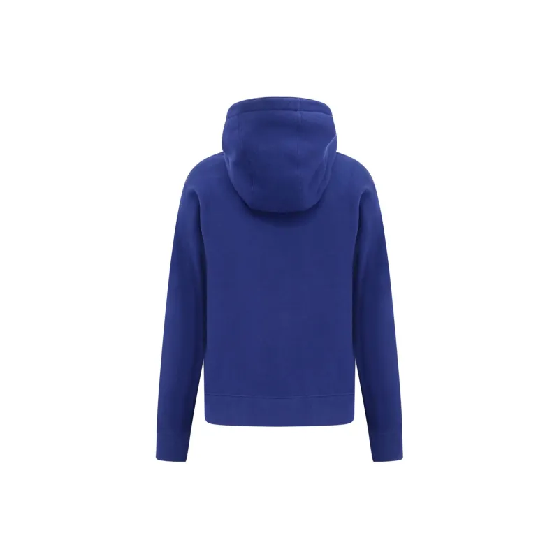 GUCCI Interlocking G logo Drawstring Hoodie-1