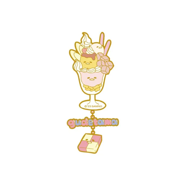 TOP TOY Gudetama Sweet Afternoon Tea Collection IP Merch Badges-4