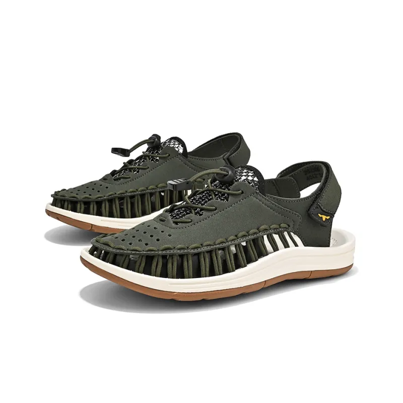 G.N.SHIJIA Casual Shoes Men Low Top Black/Khaki/Green/Gray-17