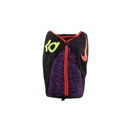 Nike Polyester Backpack Regular Unisex Black & Red