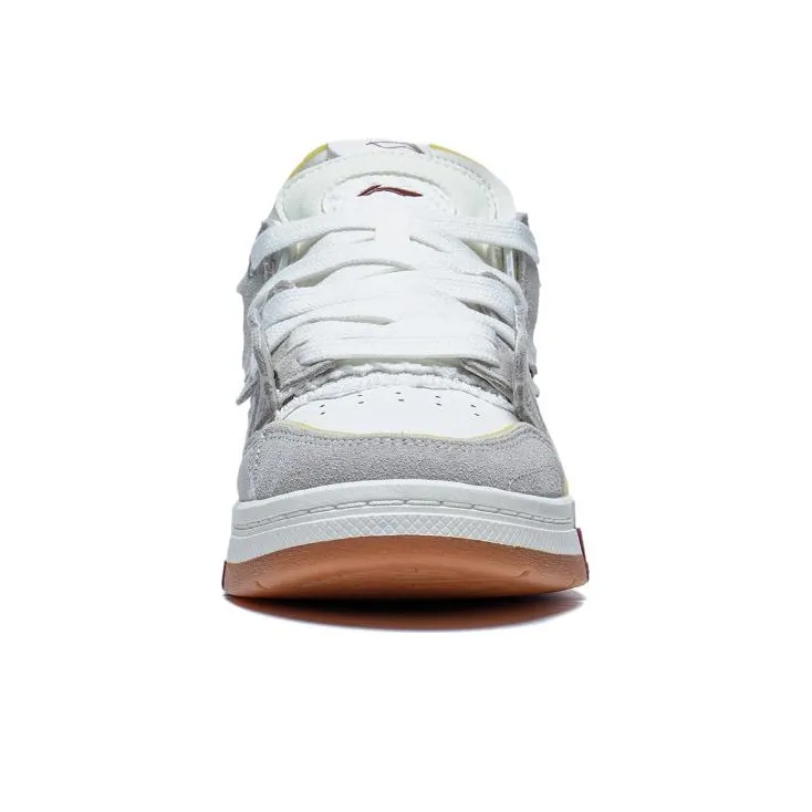 LiNing Wei Wu PRO Anti Slip And Wear Resistant Lightweight Low Top Skateboard Shoes Women's Gray-4