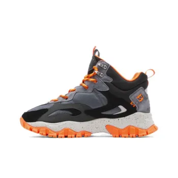 FILA Ray Tracer TR 2 Mid Wear Resistant Mid Top Casual Shoes Men's Black Orange